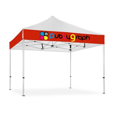 Gazebo con banner sostituibile 3 x3 m, sistema incl. stampa Gazebo con banner sostituibile 3 x3 m, sistema incl. stampa
